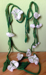 Filzblumen